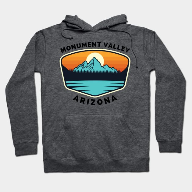 Monument Valley Ski Snowboard Mountain Arizona Monument - Monument Valley Arizona - Travel Hoodie by Famgift